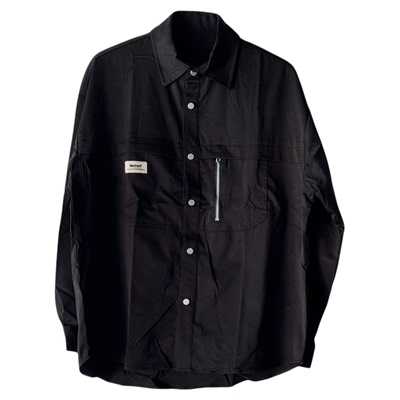 男士薄款百搭工装长袖衬衫春夏季