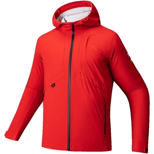 安踏风暴甲丨CHINA冲锋衣男冬季新款户外徒步显白红色新年登山服