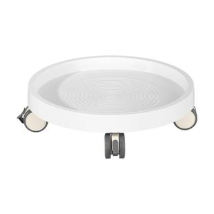 花盆托盘带轮移动万向轮底座塑料加厚滚轮底托滑轮花架承重接水盘