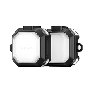 DUXDUCIS适用三星galaxy buds live耳机保护壳buds 2pro充电仓FE保护套透明简约独立开关弹盖