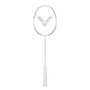 VICTOR威克多胜利羽毛球拍猎鹰小隼HAWK PRO全碳素纤维单拍白黑金