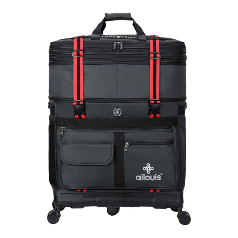 超大容量旅行包可折叠托运行李袋