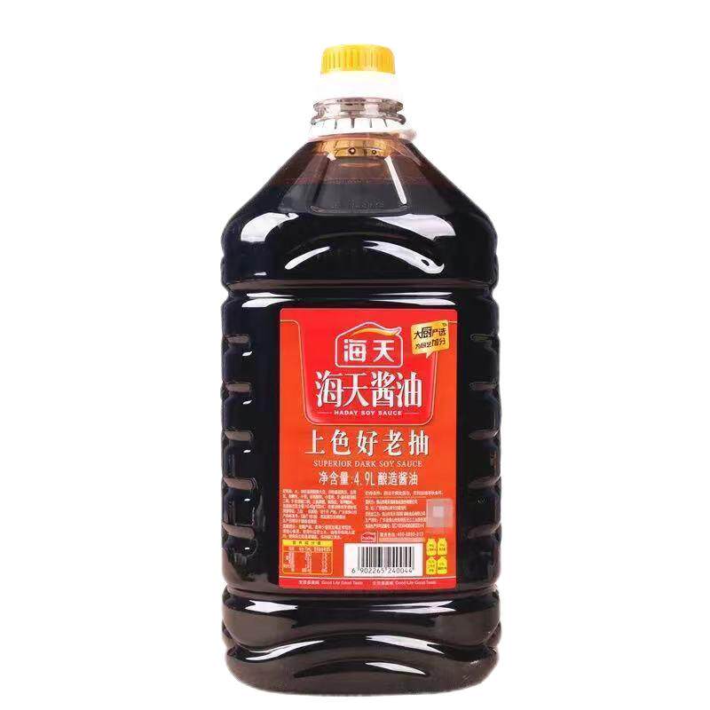 海天上色好老抽大桶餐饮装