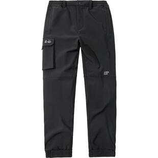 骆驼女装美式工装裤加绒冬季新款户外防水运动卫裤冲锋裤休闲裤子