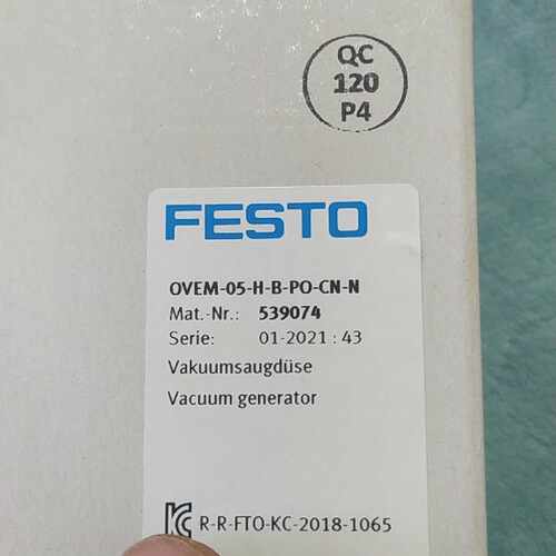 溢价-539074费斯托电磁阀OVEM-05-H-B-PO-CN-
