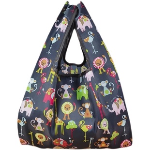 可爱卡通折叠饭盒袋上班午餐便当袋中小学生带饭包水果包小手提袋