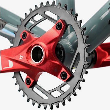 浩盟牙盘正负齿单盘32 34 36 38T40齿山地车改装104BCD齿片钢盘片