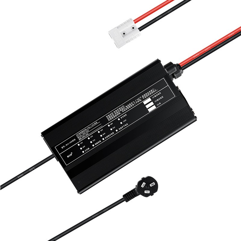 12V24V磷酸铁锂电池快速充电器空调容量三元大功率车驻40A锂用