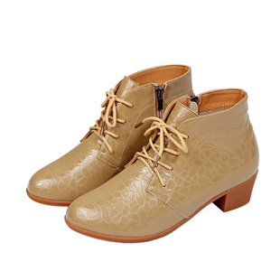 新款女士舞蹈鞋加绒加厚冬季跳舞鞋室外成人软底专用短靴广场舞鞋