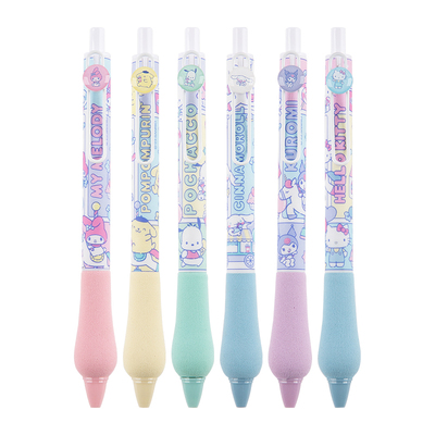 fizz三丽鸥4支ST软欧刷题笔黑色