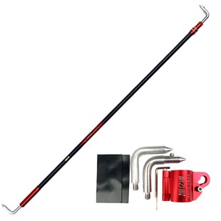 渔亿诚大物防风支架铝合金配件钓鱼固定炮台抗风支架青鱼鱼竿后挂