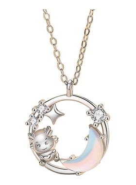 本命年项链送女友星月