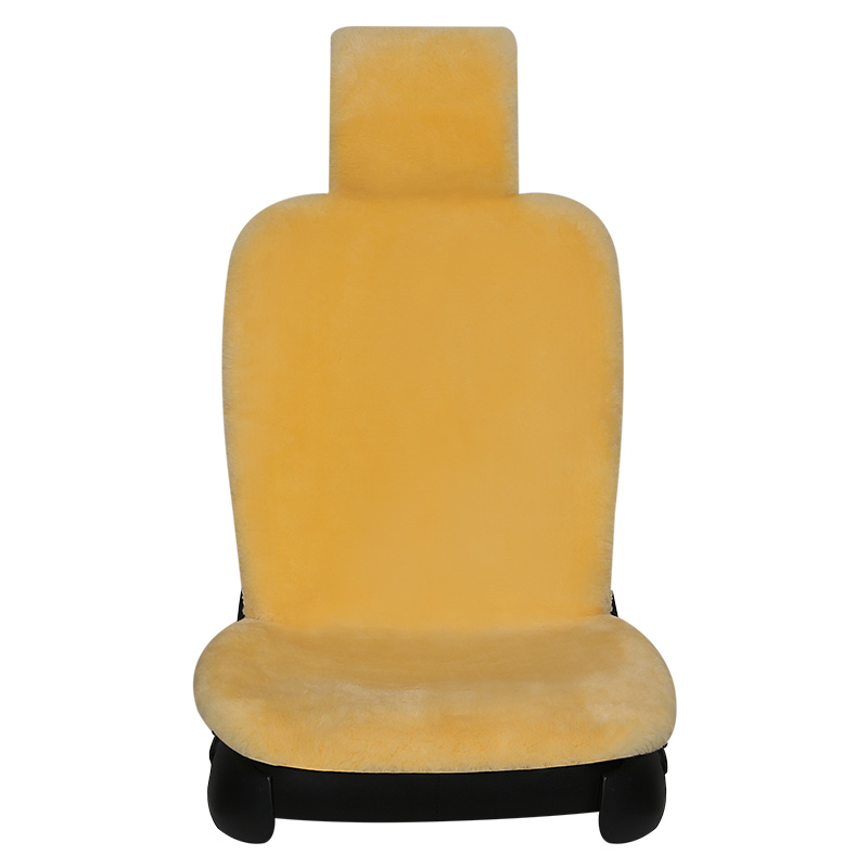 羊毛汽车坐垫冬季短毛澳洲纯皮毛一体羊剪绒座套冬天保暖毛绒座垫