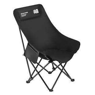 问露户外折叠椅子露营椅子月亮椅沙滩钓鱼折叠板凳便携式椅凳