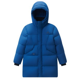 伯希和户外儿童羽绒服2025新款650蓬鹅绒服男童女童长款防风外套