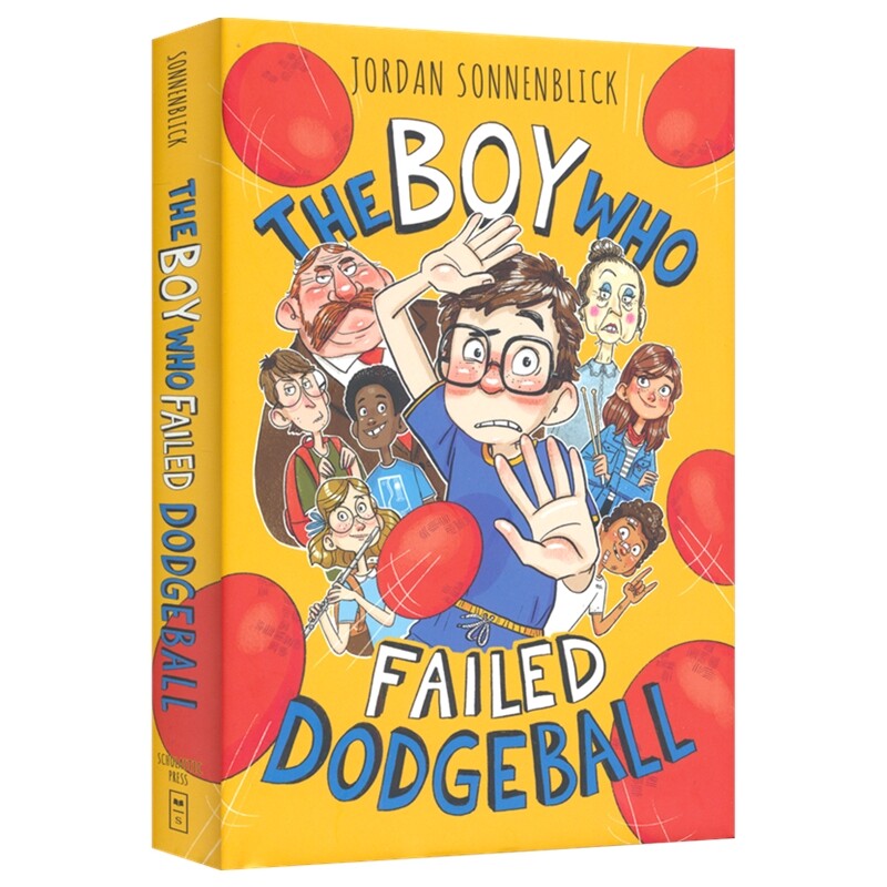The Boy Who Failed Dodgeball 那个搞砸躲避球的男孩 自传体回忆录 青少年英语课外读物 章节小说 英文原版进口儿童图书