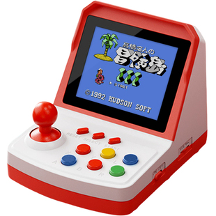 自由物语 复古FC迷你街机 怀旧小红白机摇杆儿童连电视双人游戏机