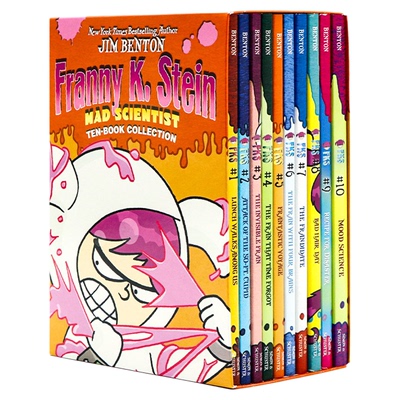 科学小超人弗兰妮10册英文原版