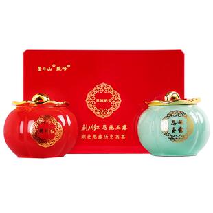 2025明前新茶蓝焙含硒特级恩施玉露利川红茶叶礼盒送人送领导长辈