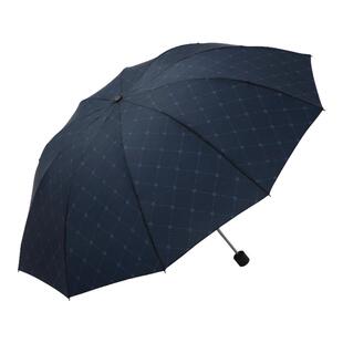 天堂伞简约格纹加大加固十骨双人雨伞轻巧便携折叠晴雨伞两用男女