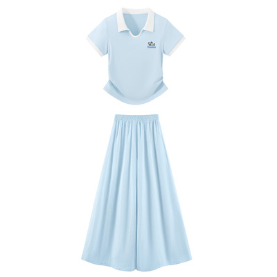 名创优品运动套装夏季短袖裙裤