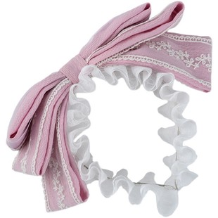 lolita头饰发卡大蝴蝶结发箍女仙气布艺仙女原创设计洛丽塔发饰