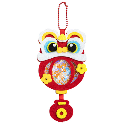 新年毛毡摇摇乐儿童手工diy