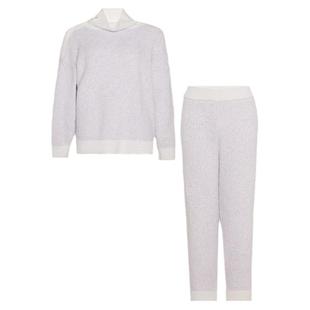 【田园撸猫绒】爱美丽睡衣女秋冬新品女小高领套头长袖家居服套装