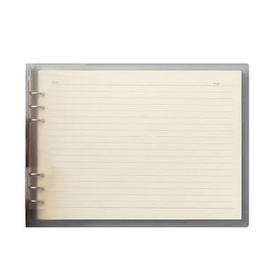 A4活页本可拆卸横翻思维导图笔记本子横版简约ins风活页线圈本网格康奈尔横向空白记事本大学生考研笔记本子