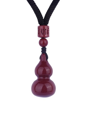 石方界紫金砂葫芦吊坠