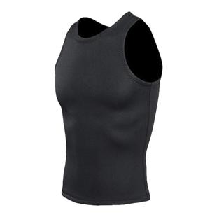 2/3mm分体无袖游泳潜水背心套头速干浮潜保暖短裤野冬泳衣wetsuit