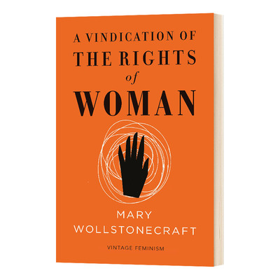为女权辩护 A Vindication of the Rights of Woman 女性主义经典短篇 沃斯通克拉夫特 英文原版小说 进口文学英语书籍