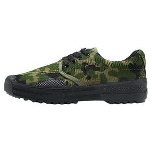 橡胶底保安鞋子黑色男女透气鞋帆布超靴高帮干活靴工地干活劳保鞋