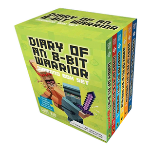 英文原版小说 Diary of an 8-Bit Warrior Diamond Box Set 8位战士钻石盒套装日记 英文版 进口英语原版书籍
