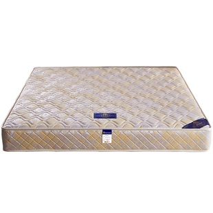 床垫十大名牌席梦思弹簧家用椰棕硬垫偏硬薄款15cm厚黄色海马浩博