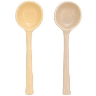 日式陶瓷勺子高级感精致长柄汤勺一人一勺家用干饭勺喝汤瓢羹粥勺