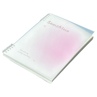 三年二班Sunshine不硌手活页本A5笔记本本子学生专用可拆卸外壳K