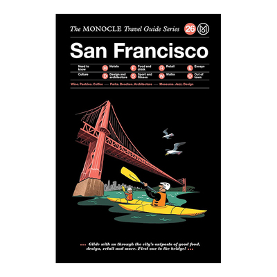 【XJS】Monocle旅行指南：San Francisco三藩市 旧金山书籍进口原版