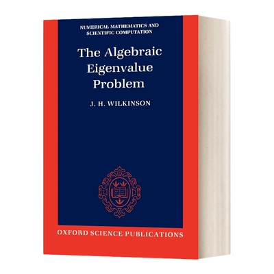 英文原版 The Algebraic Eigenvalue Problem 代数特征值问题 英文版 进口英语原版书籍