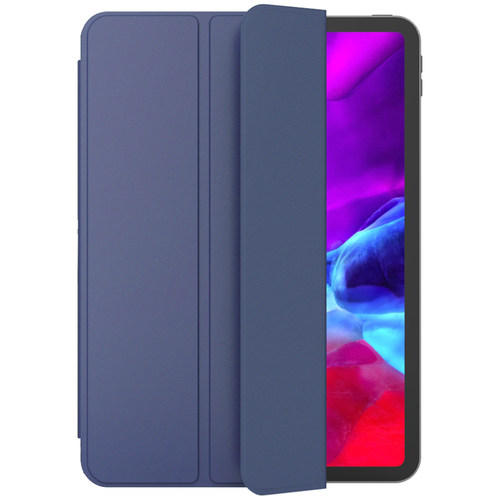 ipad2021保护壳带笔槽air3/4透明7软胶2018适用于苹果第八九代10.2三折式Pro9.7/10.5/11/12.9英寸平板保护套