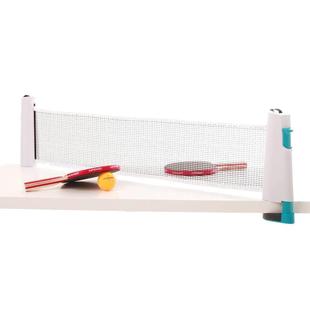 迪卡侬乒乓球网架乒乓球伸缩球台桌网中间网室外网便携便捷IVE2