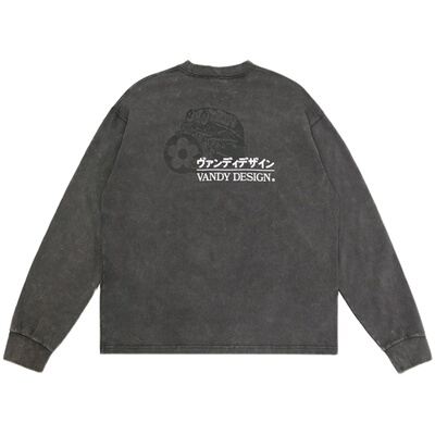 VANDYTHEPIN美式复古情侣长袖