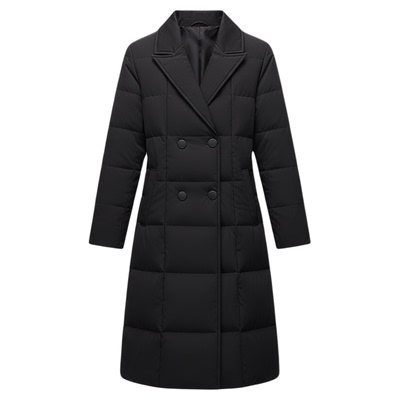 中长款羽绒服女冬季商务职业保暖