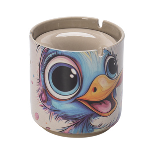 防飞灰烟灰缸家用带盖创意漏斗个性客厅卧室轻奢高级感烟灰缸防风