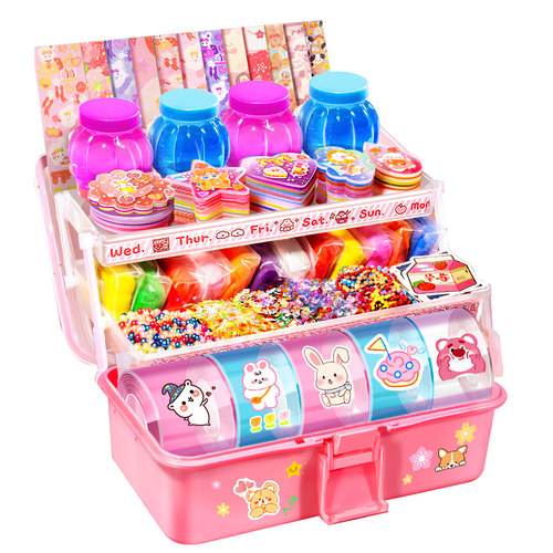 女孩玩具3到6岁以上手工diy益智拼图女童礼物45女生7小孩子8儿童9