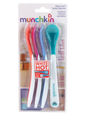 满趣健宝宝感温勺Munchkin喂养