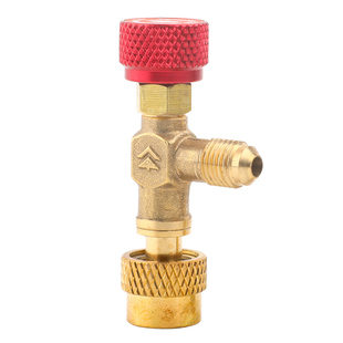 鸿森HS-1221空调加液安全阀 R410A冷媒加液阀 r22加氟空调安全阀