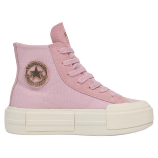 匡威悠游All star粉色高帮男女厚底休闲舒适增高帆布UU鞋A13818C