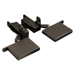 重型天地铰链玻璃铝框门衣橱柜木门隐形合页木门铰上下转轴暗藏式