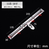 老式 插销防盗不锈钢大门挂锁扣搭扣锁大门闩卡扣木门栓锁固定加u.